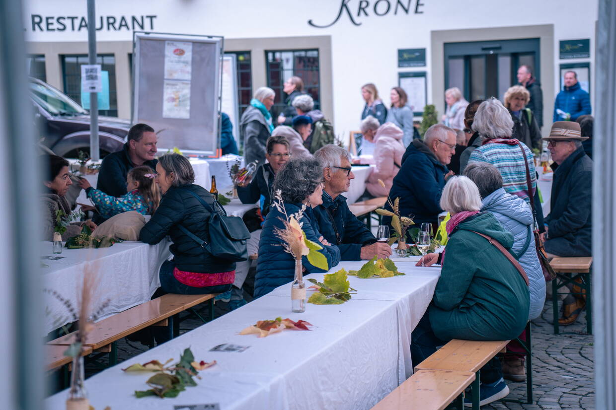 Foodsave-Bankett in der Innenstadt Foodsave-Bankett in der Innenstadt